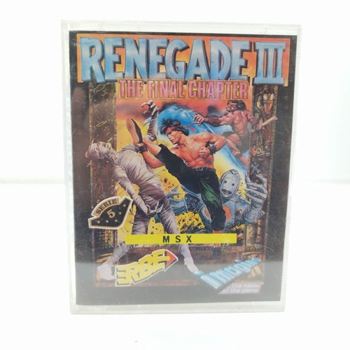 Renegade iii msx po241730 - renegade, [po241730]