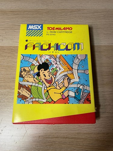 Msx pachicom pinball game - msx,