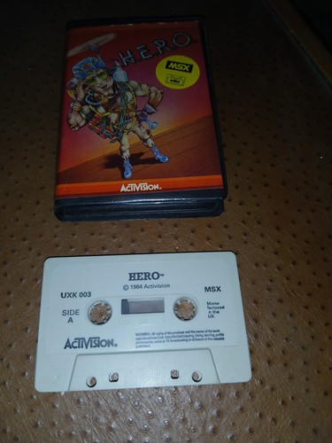Msx activision r o - activision, h.e.r.o