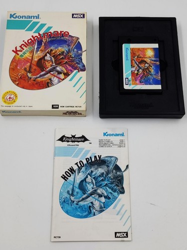 Knightmare konami msx complet - konami,