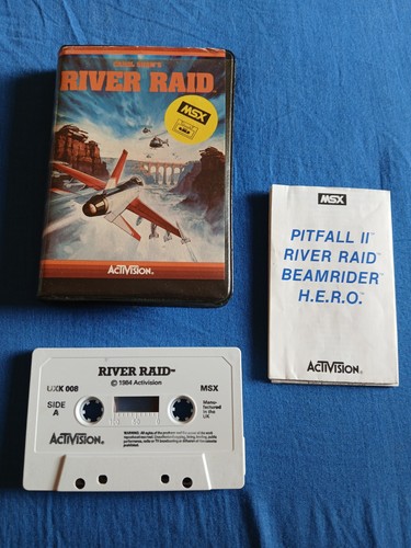 Activision river raid msx - activision,