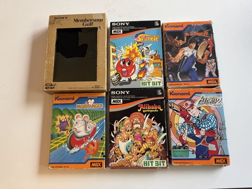Giochi sony msx confezione - msx,