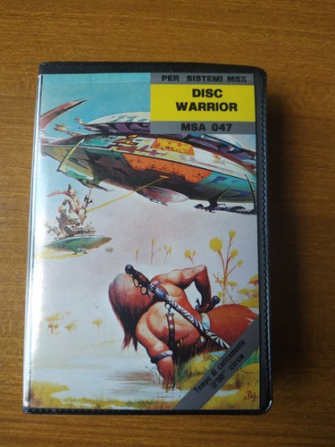 Disc warrior gioco msx - disc,