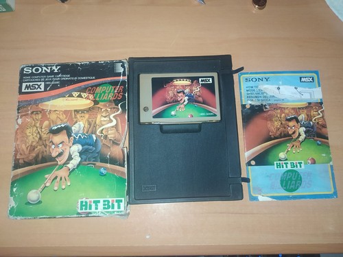 Sony msx computer billiards - msx,,