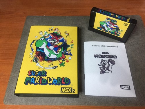 Msx super mario - super, world