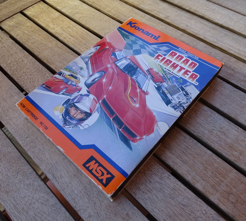 Konami msx rom road - msx,