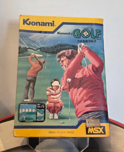 Msx konami golf - konami's, (1985)