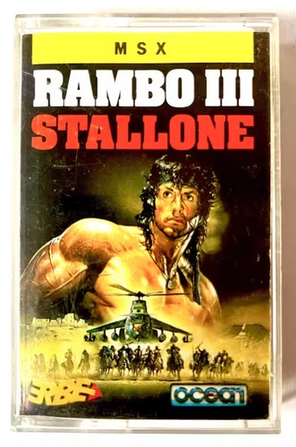 Rambo iii stallone msx - rambo,