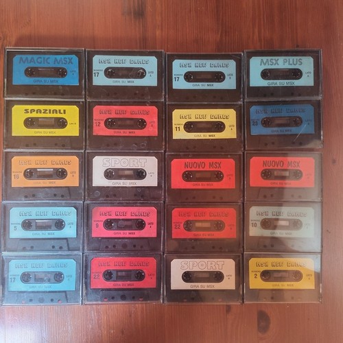 Lotto cassette per msx - cassette,