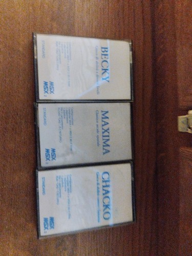 Lotto cassette giochi msx 3 - lotto,