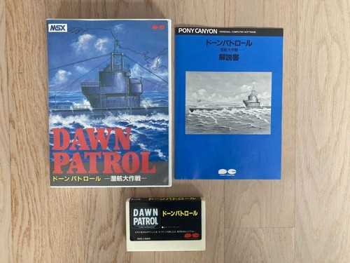 Msx dawn patrol - msx, cartuccia
