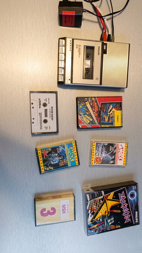 Registratore cassette giochi - e,