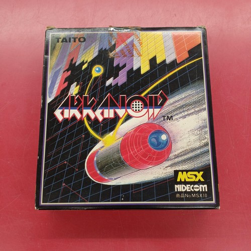 Arkanoid msx taito nidecom - msx,